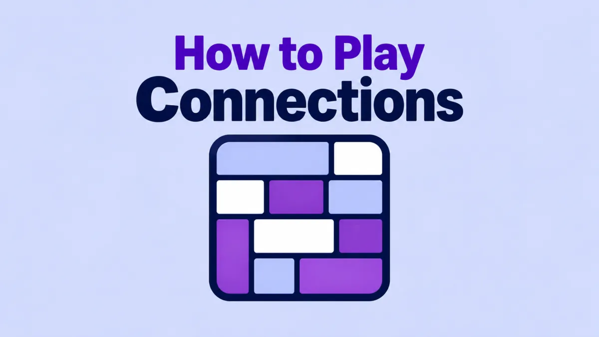 How to Play Connections